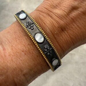 Freida Rothman hinged bangle bracelet